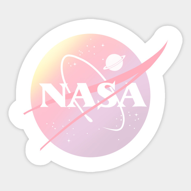 nasa aesthetic nasa sticker teepublic